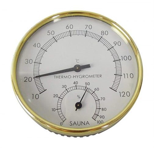 Sauna Plastik Termometre ve Higrometre (Kombine)