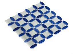 Mozaik - Sofistik Mavi/Beyaz